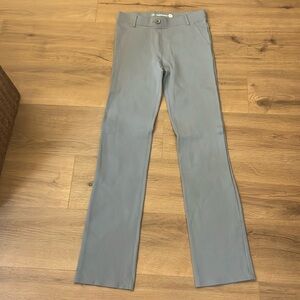 Betabrand | blue-gray pull on yoga dress pants Women’s size S small work stretch